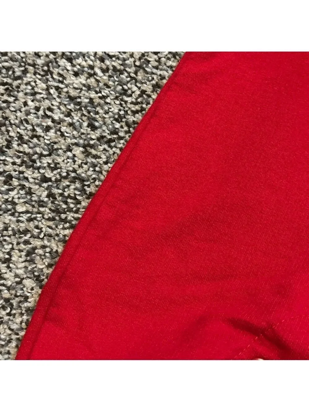 Carter's Red 'Little and Loved' Baby Footie One-piece size 9 months